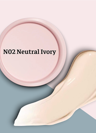 Рефил кушона bunny garden cushion cream foundation n02 neutral ivory от flower knows