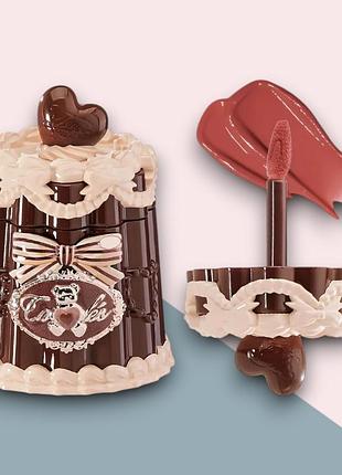 Блиск-желе для губ flower knows the sweetie bear je07 canele