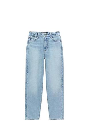 Жіночі джинси mom fit high-waist zara, 38 розмір