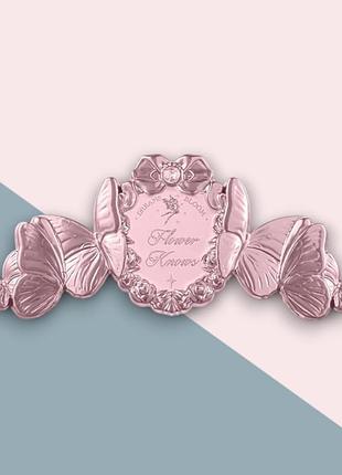Шпилька для волосся flower knows midsummer fairytales pink butterfly