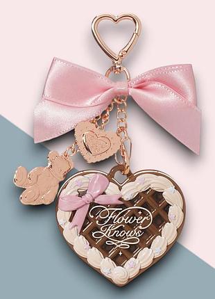 Міні-пудра flower knows the sweetie bear 01 cocoa