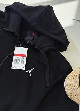 Кофта зіп чоловіча jordan zip hoodie худі модні джордан з капюшоном, красива зіпка на замку