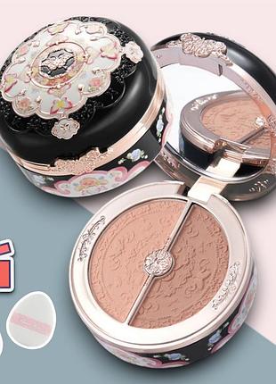 Рум'яна та матовий хайлайтер flower knows butterfly cloud collar 05 pearwood