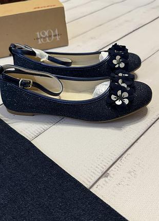 Нові балетки bata італія  34p 22 cm  35p 22,5 см туфлі змінне взуття
