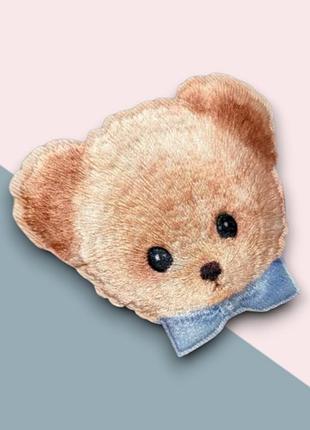 Шпилька для волосся the sweetie bear вишитий ведмедик від flower knows