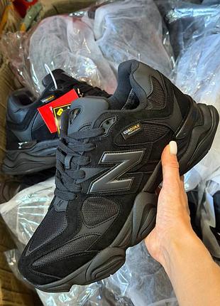 Р.41-45 кроссовки new balance 9060 triple black cordura nb179