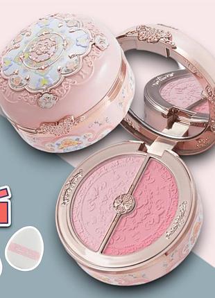 Рум'яна та матовий хайлайтер flower knows butterfly cloud collar 03 pastel lotus