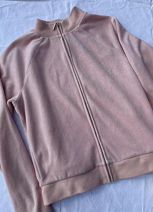 Велюрна кофта guess