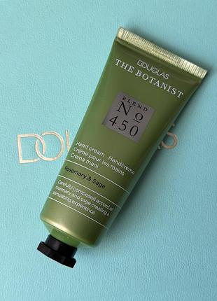 Зволожуючий крем для рук douglas the botanist blend 450 rosemary & sage