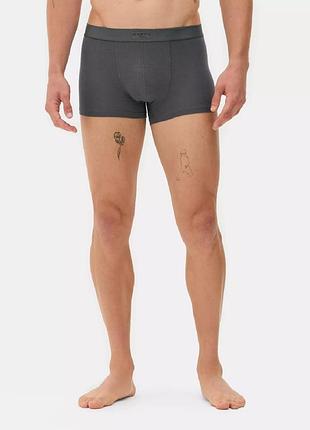 Боксеры для мужчин трусы primark модал темно-серые m