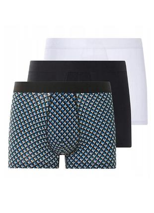 Трусы боксеры мужские в наборе 3шт. livergy xxl