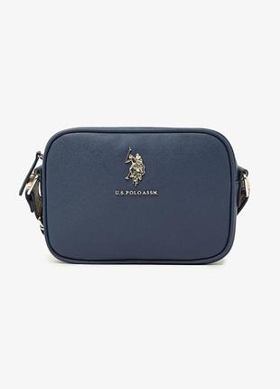 Женская сумка кроссбоди u.s. polo assn с логотипом