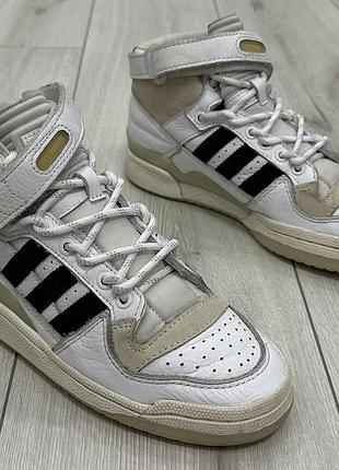 Женские кроссовки adidas ivy park x forum mid white mesa (25 см)