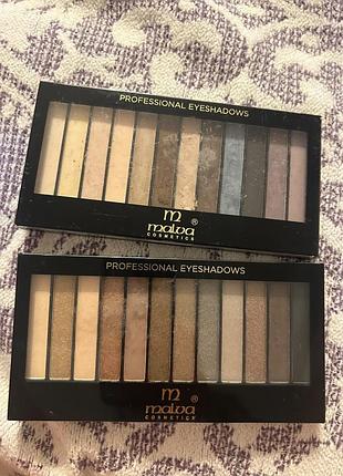 Набір палеток тіней malva cosmetics love me harder & energy