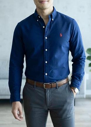 Чоловіча сорочка ralph lauren slim fit, розмір m