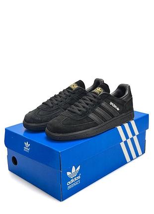 Кроссовки женские adidas handball spezial, черные замшевые кроссовки адидас, демисезонные кеды