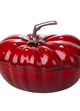 Кастрюля чугунная эмалированная iron tomato 2,5 л, красный yiwu hp-flg-20 red