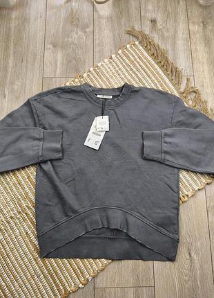 Вываренный свитшот zara