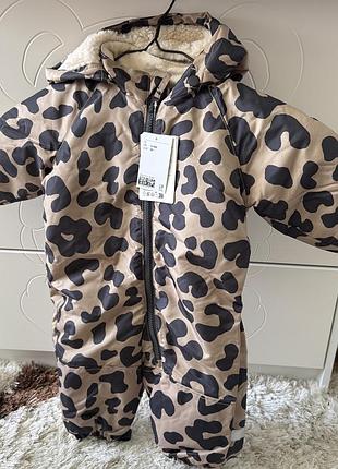 Зимовий комбінезон h&m 80см 9-12 міс