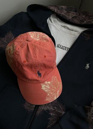 Prl polo ralph lauren кепка бейсболка козырек кастом шляпа панама винтаж оригинал