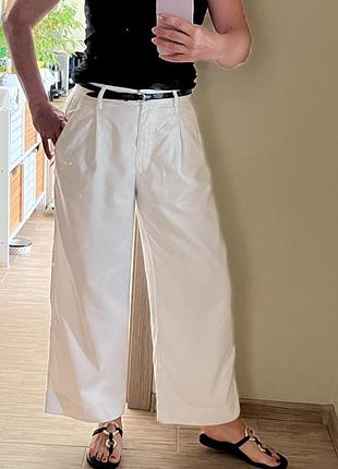 Брючки котонові massimo dutti