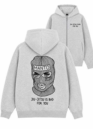 Худи manto zip hoodie
