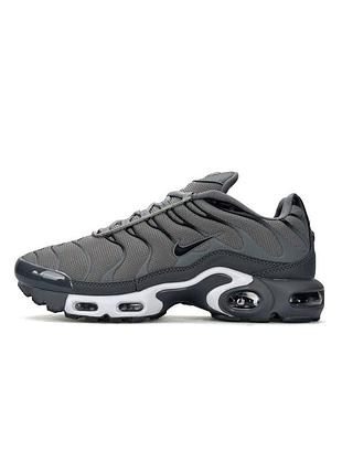 Кроссовки мужские nike air max plus tn, серые кроссовки найк, демисезонные