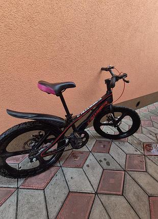Велосипед crosser bmx premium 20" з магнієвою рамою