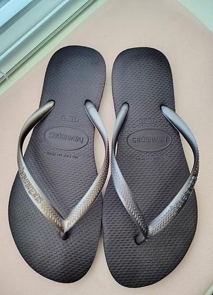 Оригинальные вьетнамки havaianas slim/ 37/38(24см)
