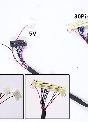 Кабель шлейф lvds led panel-30p (fix-30p) для led 10.1