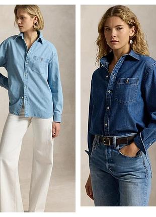 Жіноча сорочка polo ralph lauren женская рубашка