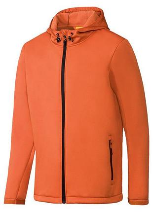 Куртка softshell водовідштовхувальна та вітрозахисна для чоловіка rocktrail dope dyed 375468 s помаранчевий