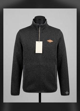 Стильная флисовая вязаная кофта / жакет merrell