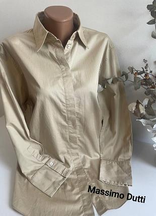 Сорочка бавовна massimo dutti розмір м/l
