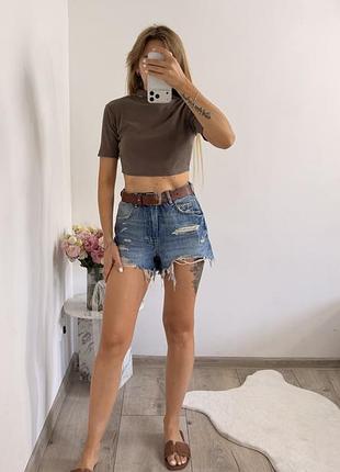 Zara шорти джинсові