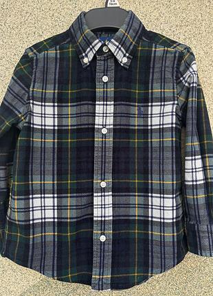 Сорочка мікро вельвет polo ralph lauren 3 роки