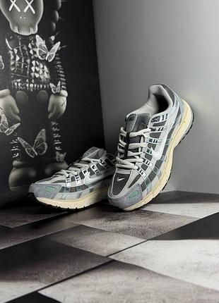 Nike p-6000 grey green
