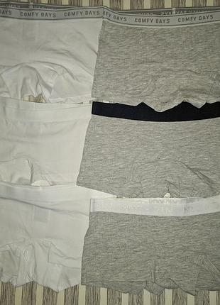 Набор базовых трусиков-шортиков h&amp;m, 6 шт для девочки.