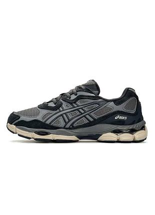 Теплые кроссовки мужские asics gel-nyc, термо кроссовки водоотталкивающие ассикс, осень зима