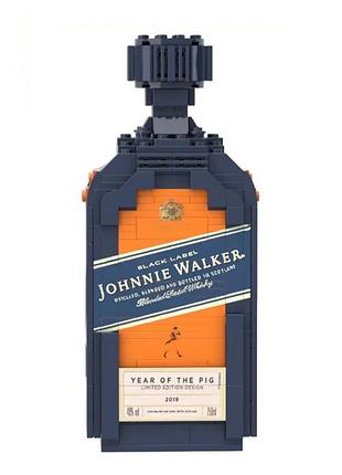 Конструктор 3d бутылка виски джонни уокер johnnie walker 284 детали