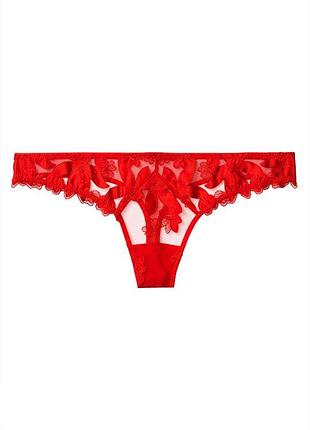 Червоні трусики victoria's secret