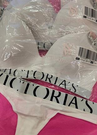 Комплект білизни бюст+трусики victoria’s secret оригінал