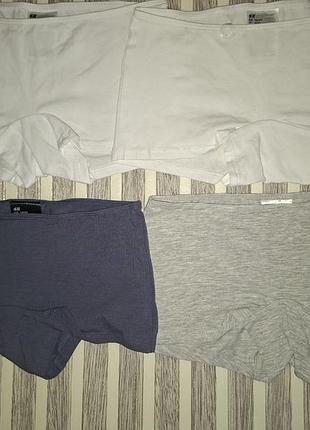 Набор базовых трусиков-шортиков h&amp;m, 4 шт.