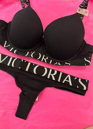 Комплект білизни бюст+трусики victoria’s secret оригінал