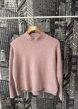 Базовий жіночій рожевий светр uniqlo
