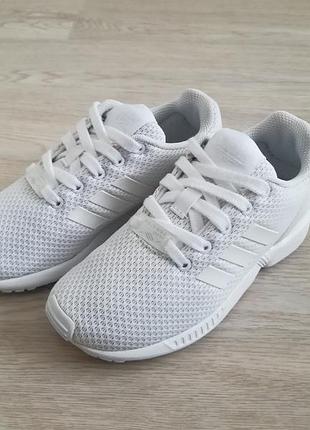 Кроссовки белые adidas zx flux 30 размер