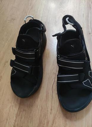 Сандалии мужские puma traek sandals black