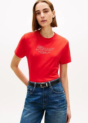 Женская футболка tommy hilfiger
