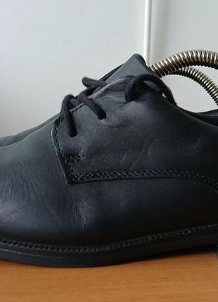 Кожаные шкіряні туфли фирмы clarks коллекция  2024