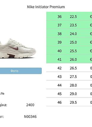 Nike initiator premium